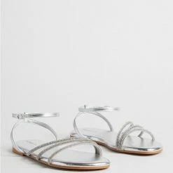 TORRID Triple Band Embroidered Sandal (WW)