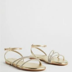 TORRID Triple Band Embroidered Sandal (WW)