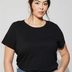 TORRID Cotton Crew Neck Tee