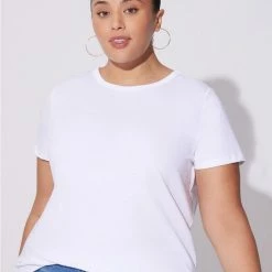 TORRID Cotton Crew Neck Tee