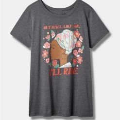 #TORRIDSTRONG Maya Angelou Slim Fit Crew Tee