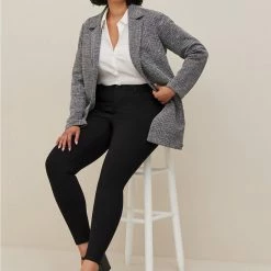 TORRID Skinny Studio Luxe Ponte Mid-Rise Pant